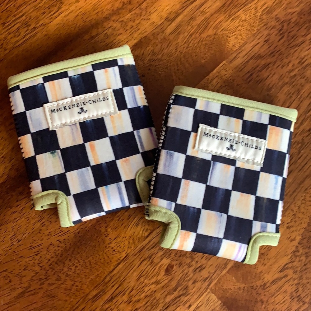 MacKenzie Childs bottle coozies
